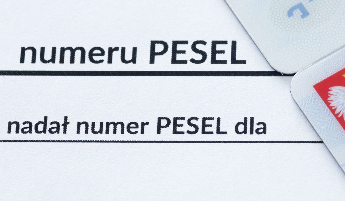 Присвоєння номера PESEL - consultant.net.pl